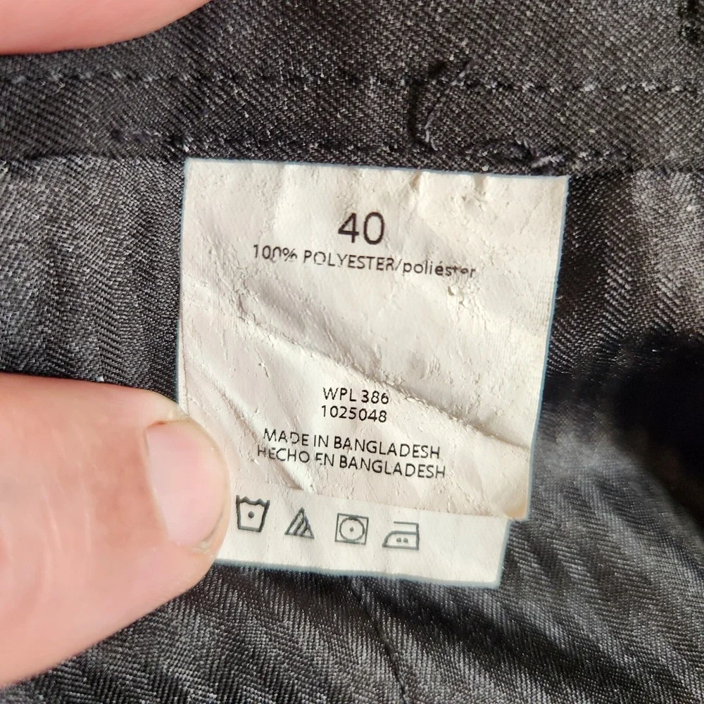 Haggar Chino Shorts Men's‎ 40X10 Black Golf Performance Dadcore Comfort Equipped